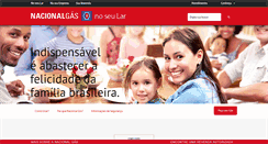 Desktop Screenshot of nacionalgas.com.br
