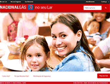 Tablet Screenshot of nacionalgas.com.br